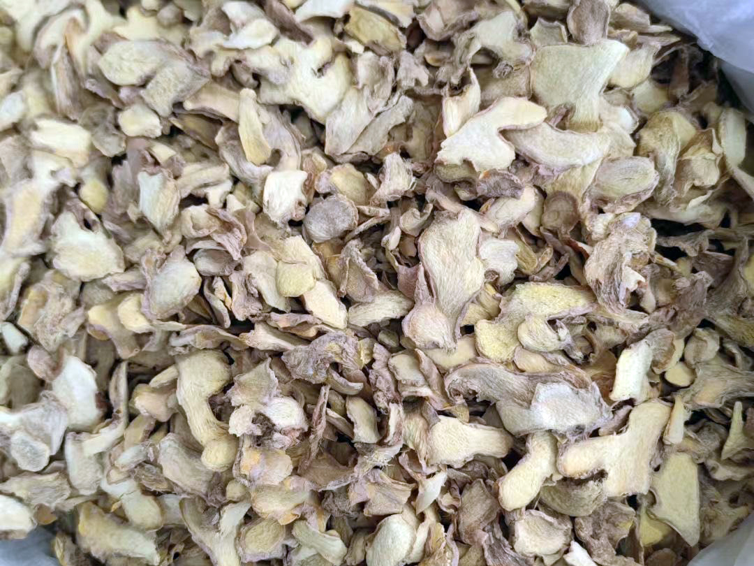 Dried ginger botanical raw material