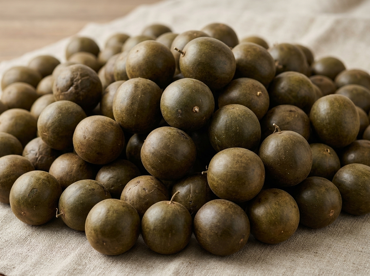 Whole dried monk fruit botanical ingredient
